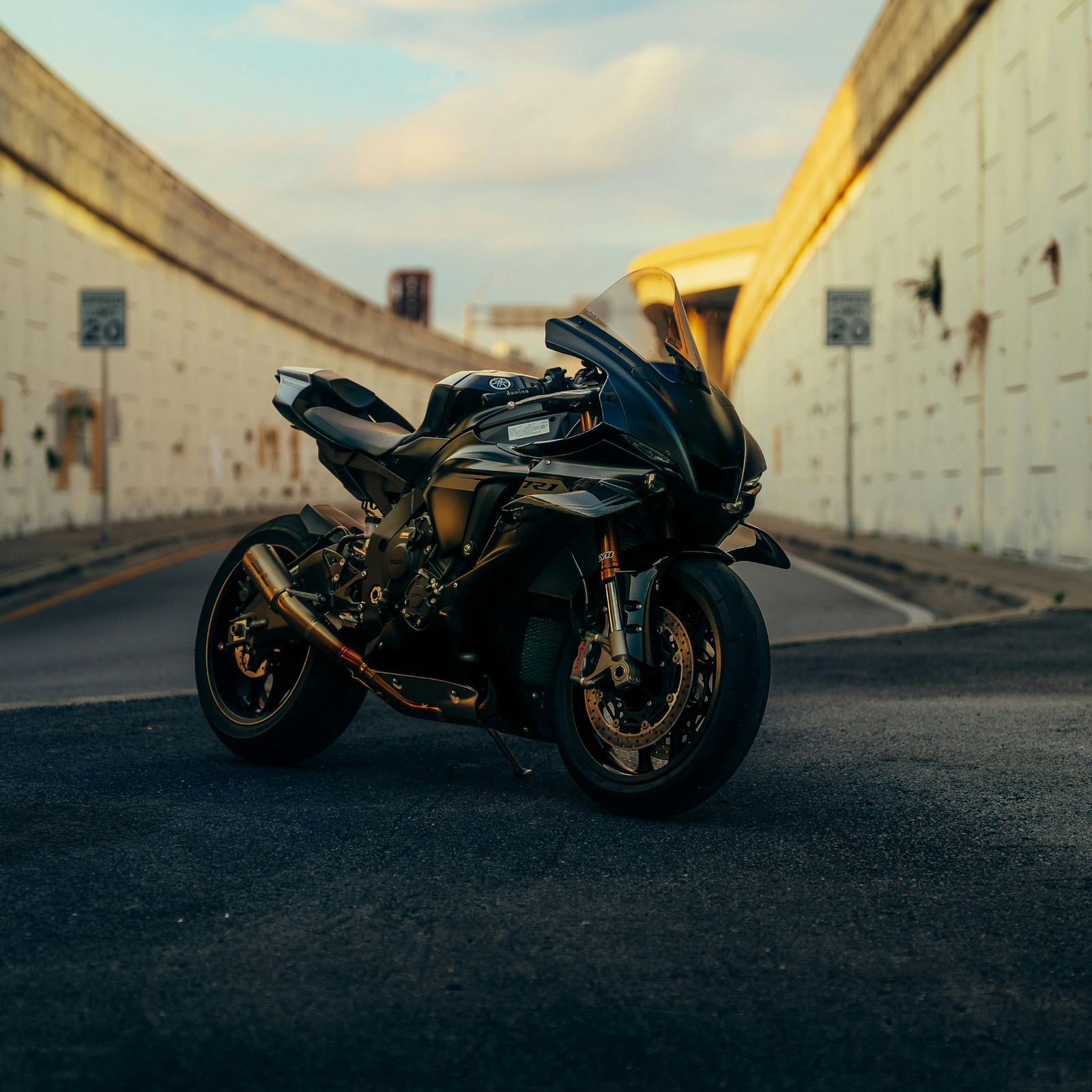 Riders in safety gear